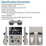 M18 Retro Kids Video Game Console 4.3 inch LCD screen 4000mAh battery PSP and PS1 console 20000+ games